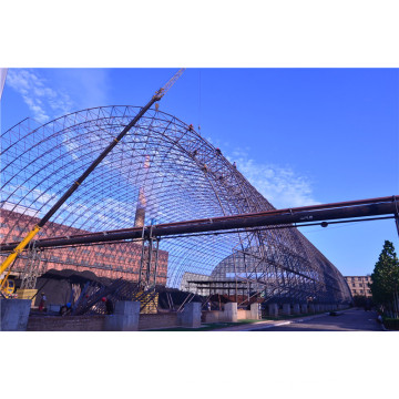 Bâtiment de machine de cadre en acier de grande envergure préfabriquée